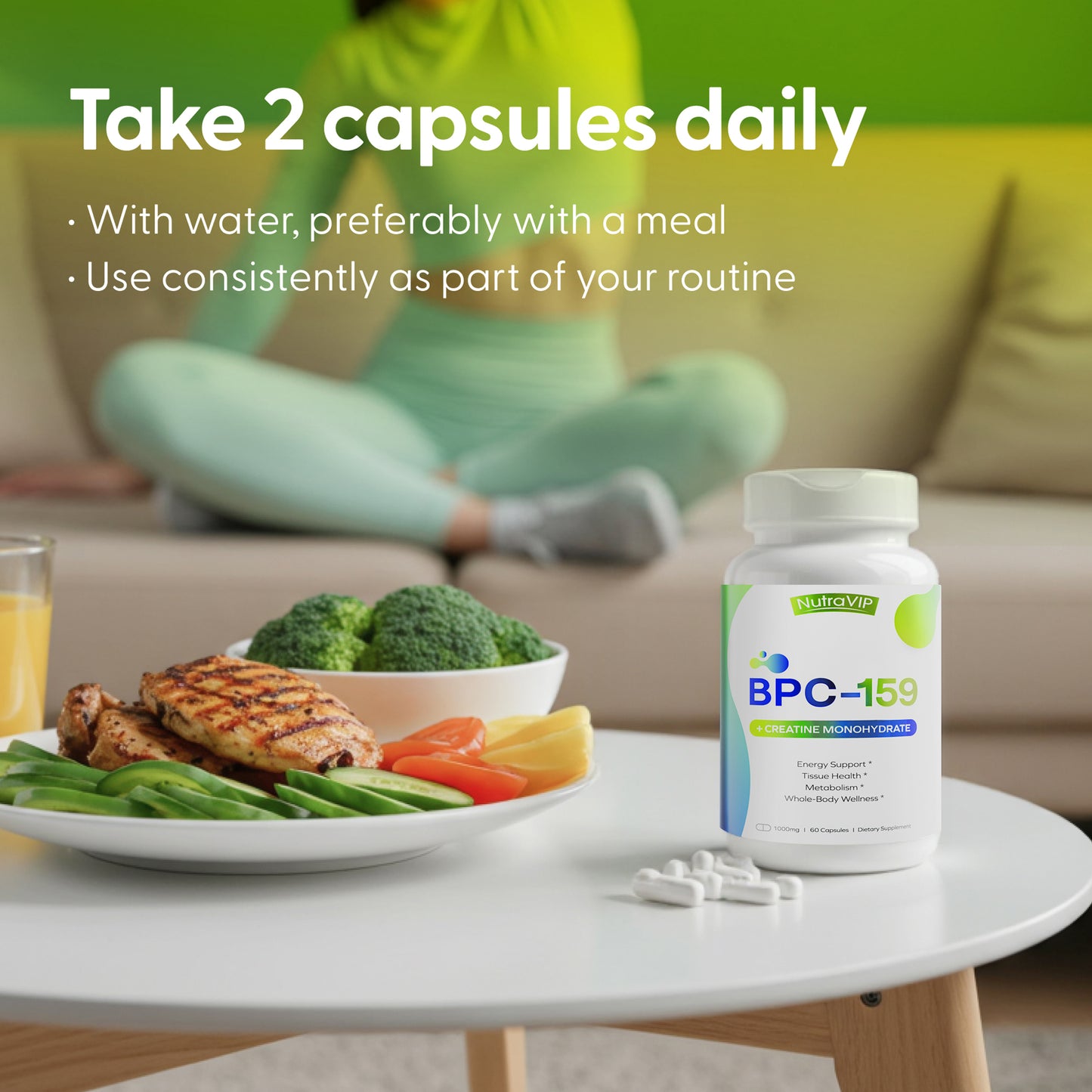 BPC 157 Peptide Capsules Alternative BPC 159